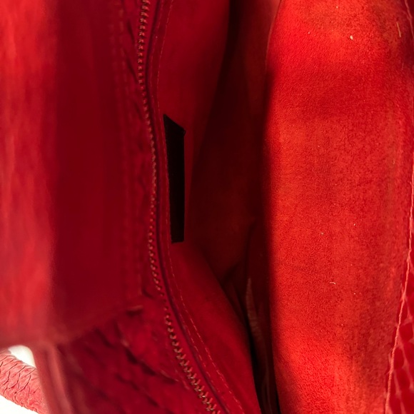 Red Python Women's Bag - Picture 10 of 11